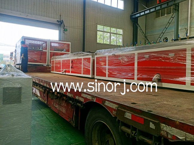 pvc集成墻板生產線 畜牧板生產線發貨江西